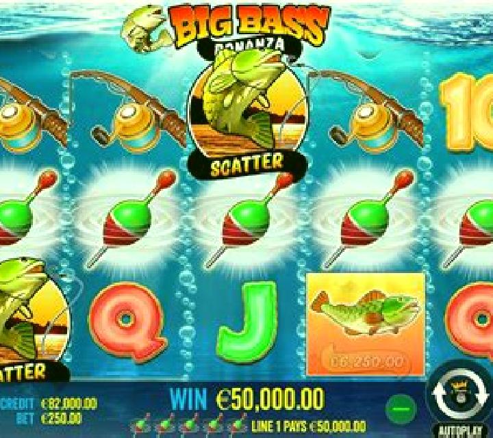 Big Bass Bonanza slot game