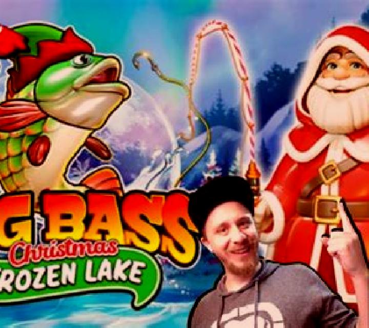 Big Bass Christmas Frozen Lake slot machine