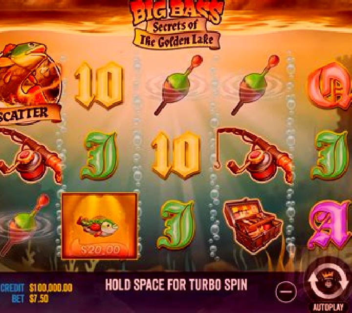 Big Bass Secrets of the Golden Lake slot game