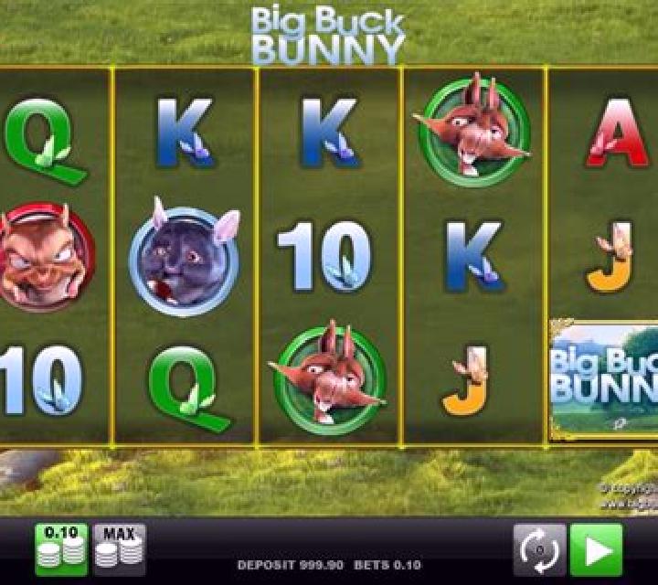 Big Buck Bunny slot machine