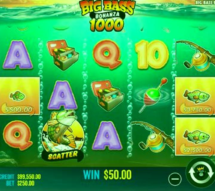 Big Catch 1000 slot game