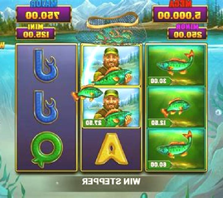 Big Catch Bass Fishing Win Stepper online slot