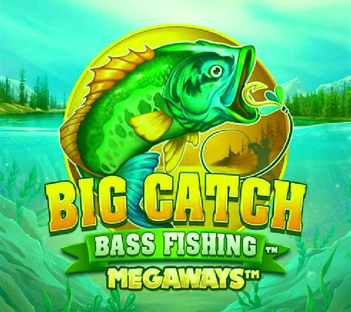 Big Catch Bass Fishing Win Stepper slot game