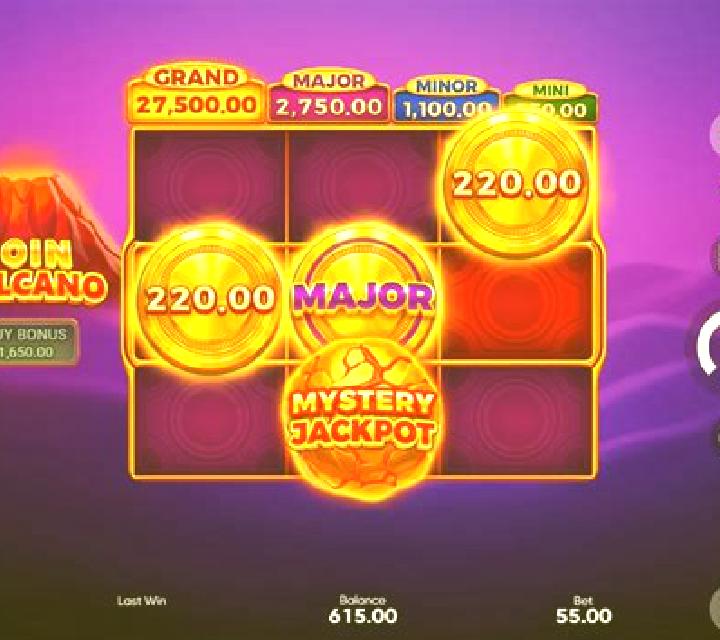 Big Crush Volcano slot machine