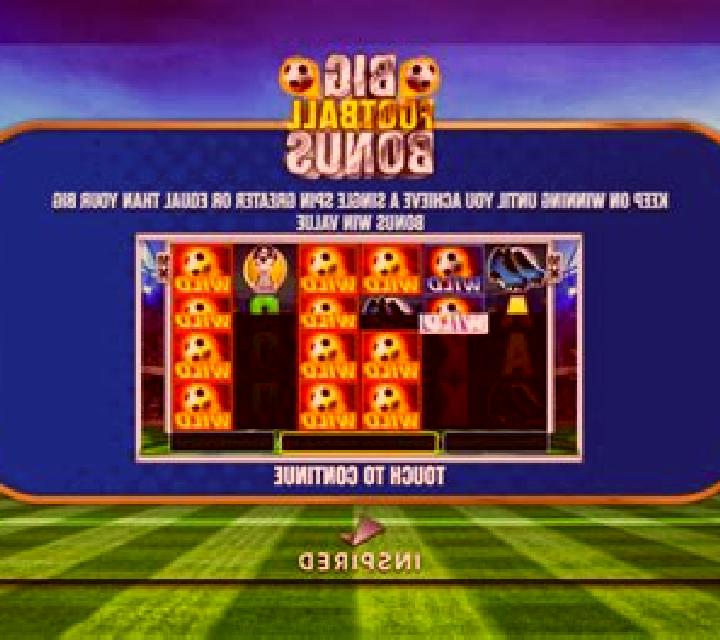 Big Football Bonus slot machine