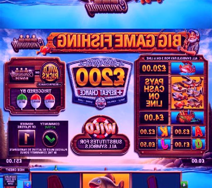Big Game Fishing Rapid Riches slot game