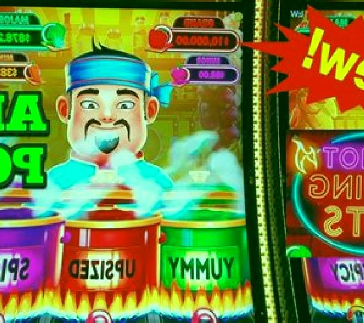 Big Hot Flaming Pots Delicious Delights slot game