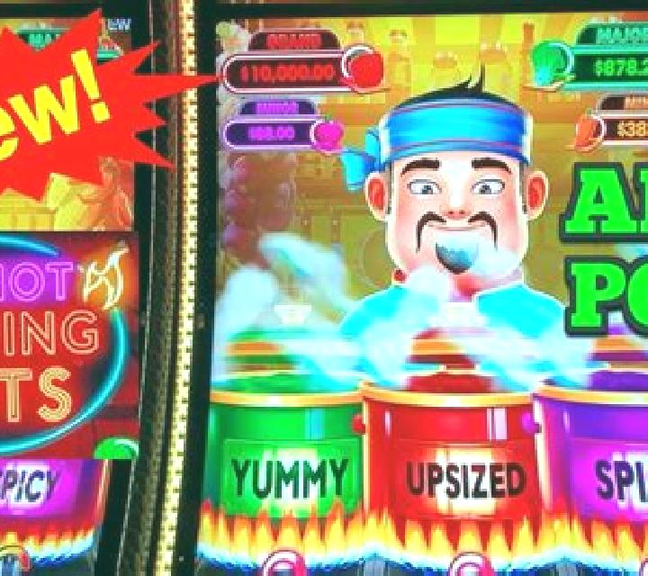 Big Hot Flaming Pots Delicious Delights slot machine