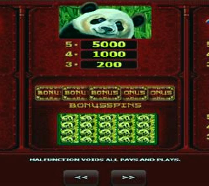 Big Panda slot game