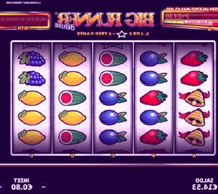 Big Runner Deluxe Jackpot slot game