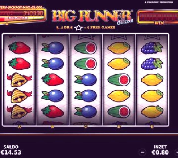 Big Runner Deluxe Jackpot slot machine