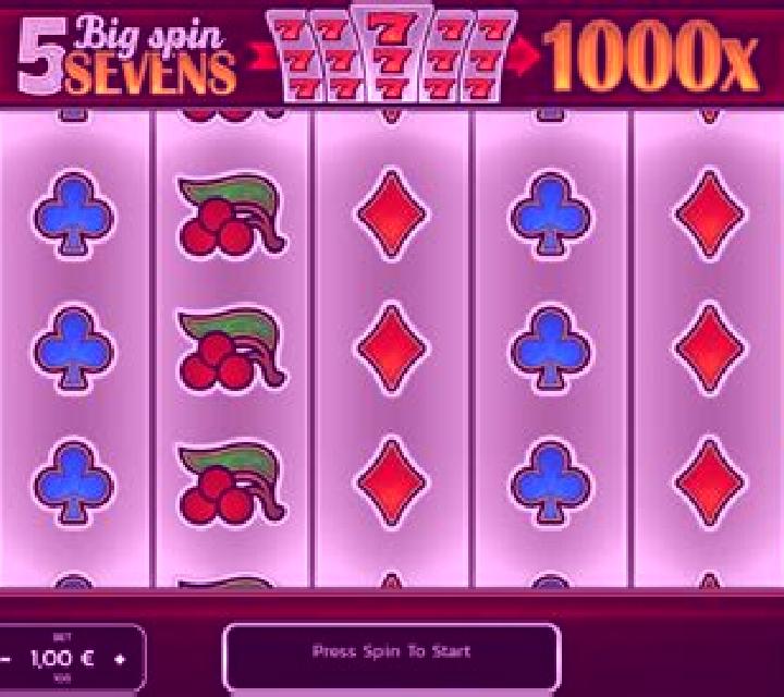 Big Spin Sevens slot