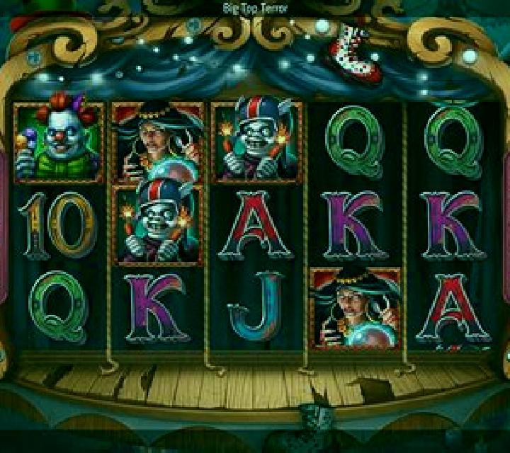 Big Top Terror slot game