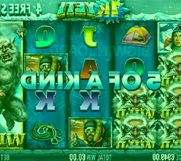 Bigfoot Yeti slot machine