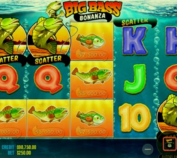 Bigger Bass Bonanza slot game
