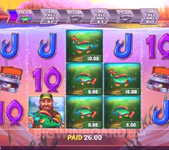 Bigger Catch Bass Fishing slot machine