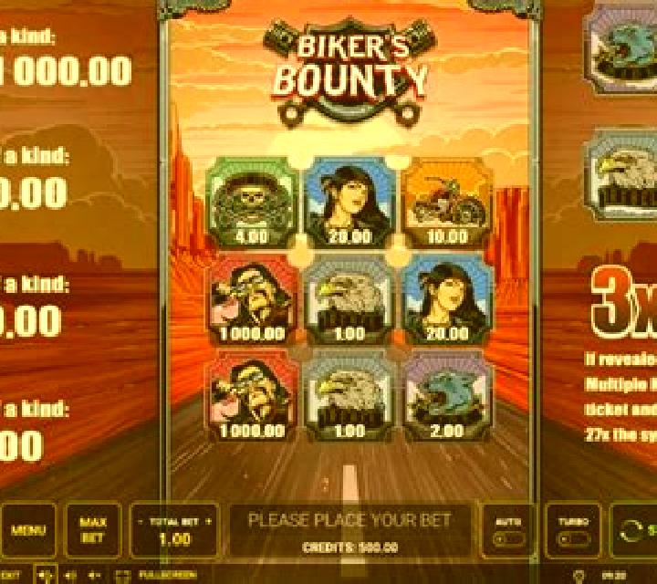 Biker’s Bounty slot game