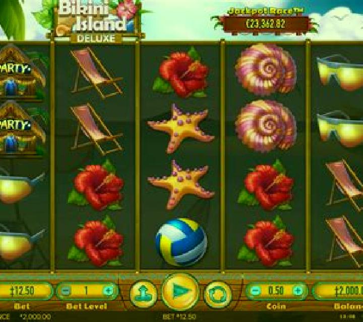 Bikini Island Deluxe online slot