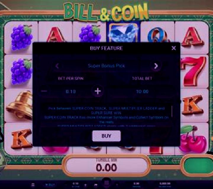 Bill & Coin slot