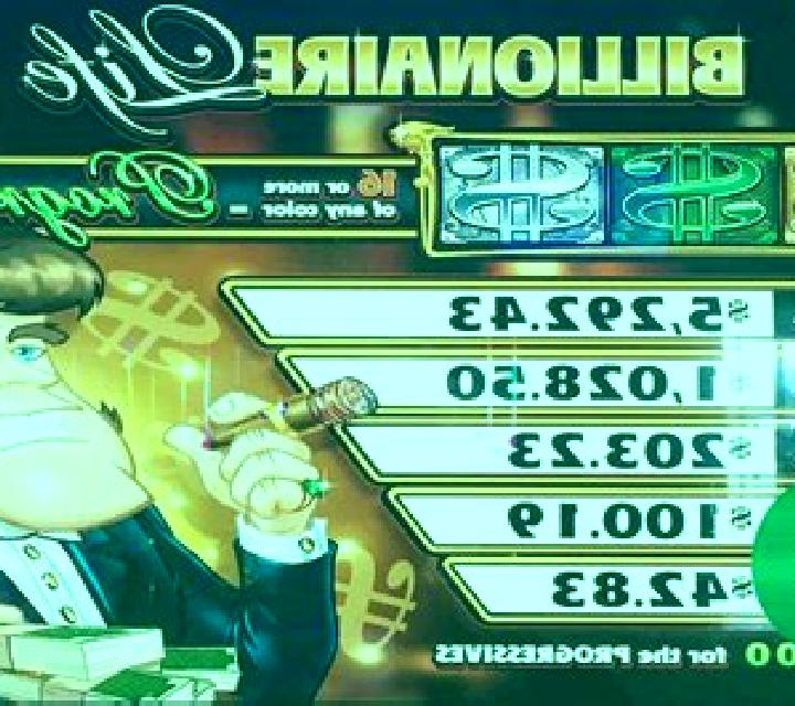 Billionaire slot machine