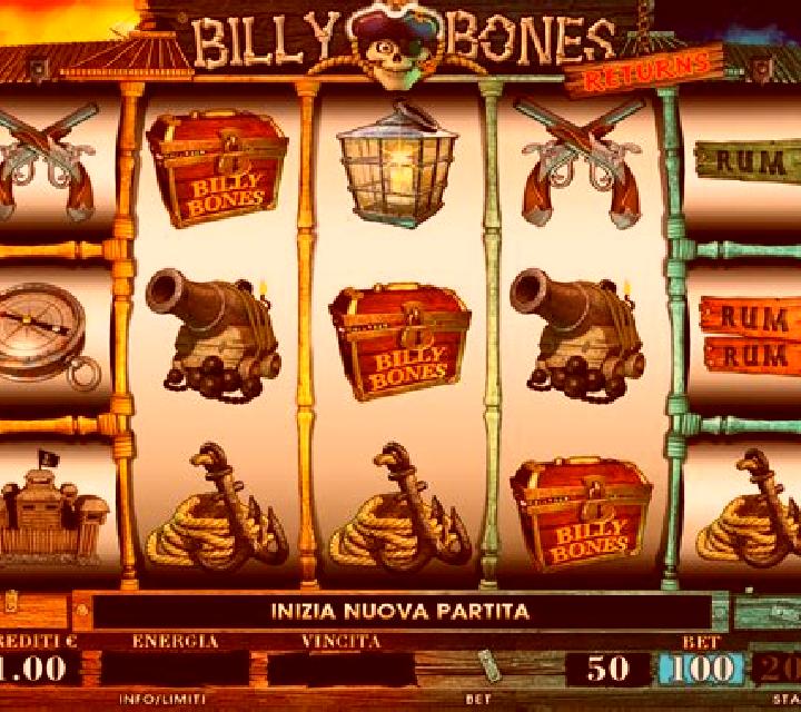 Billy Bones Returns slot machine