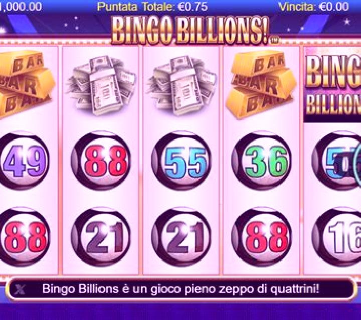 Bingo Billions slot game