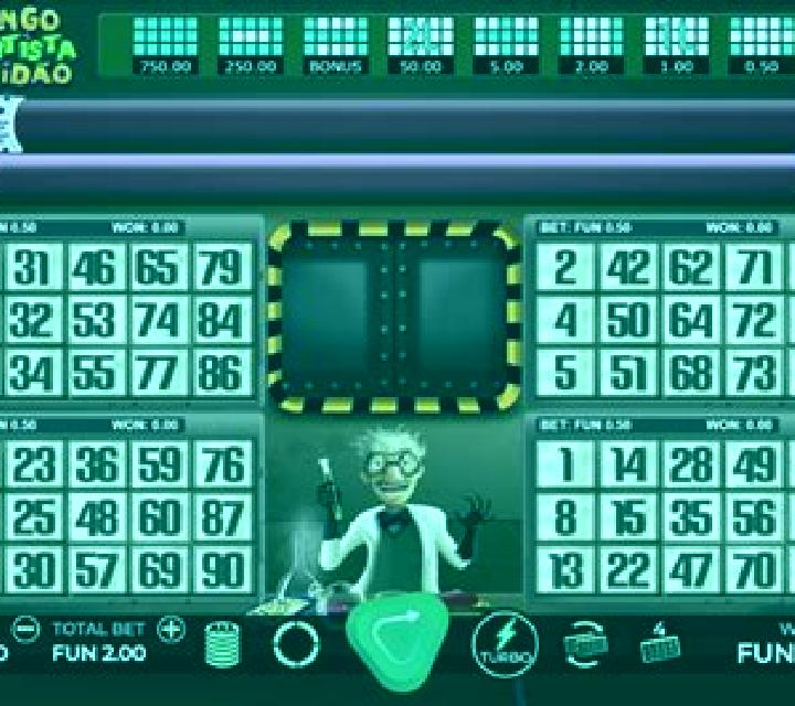 Bingo Cientista Doidao slot machine