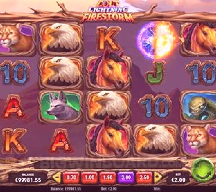 Bingo Firestorm slot machine