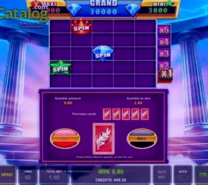 Bingo Staxx Thunder Power slot