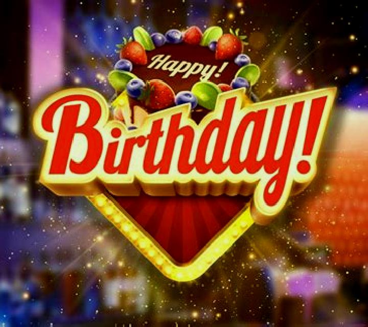 Birthday slot game