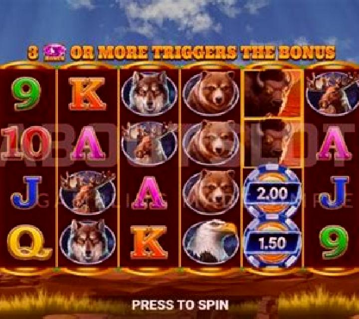 Bison Rising Gold Strike slot