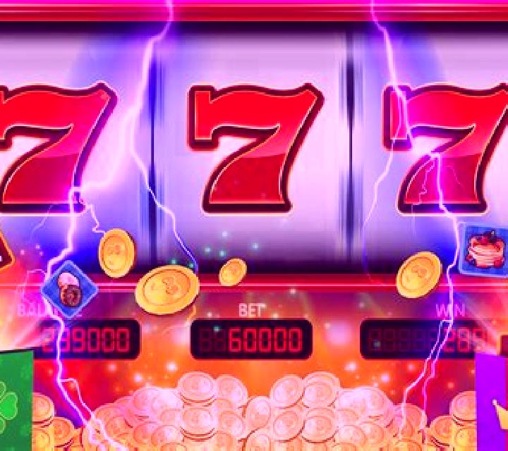 Black and Seven in Vegas slot game