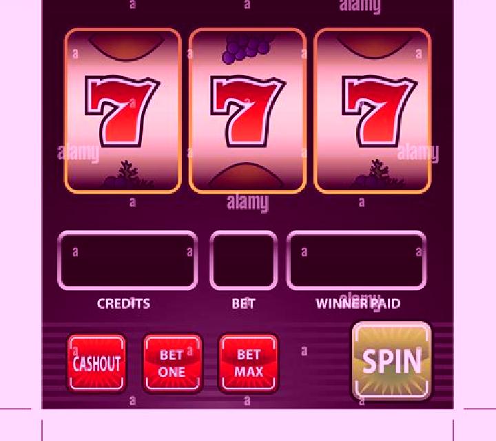 Black and Seven in Vegas slot machine