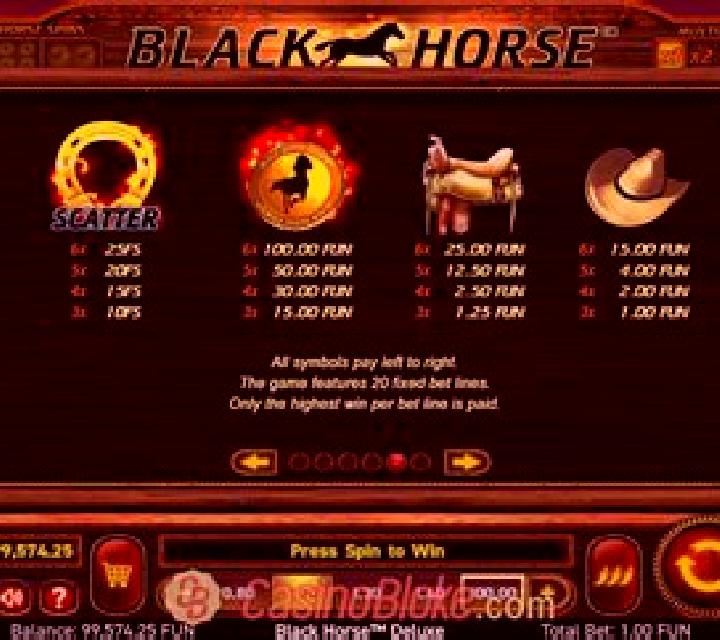 Black Horse Deluxe online slot