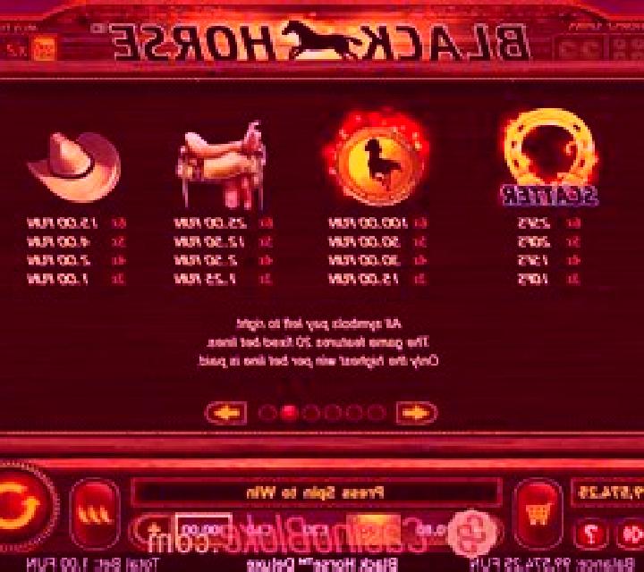 Black Horse Deluxe slot game