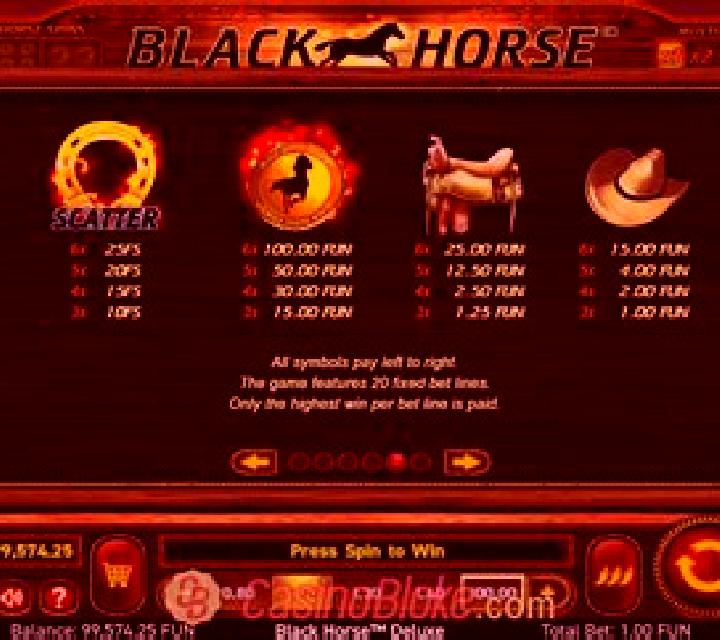 Black Horse Deluxe slot