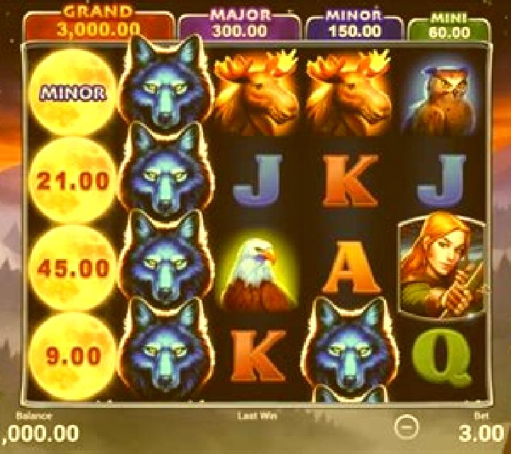 Black Wolf slot machine