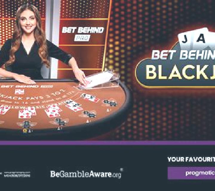 Blackjack Bet Behind slot machine