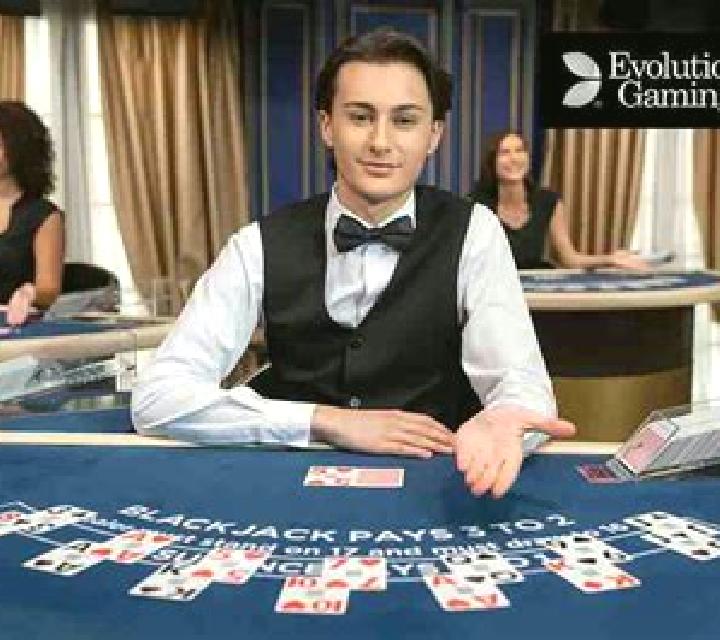 Blackjack E (Evolution Gaming) slot game