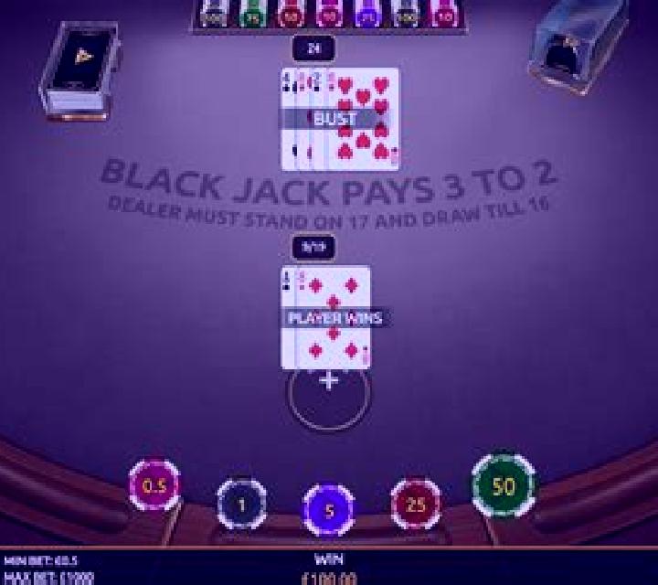 Blackjack (Playnova) slot machine