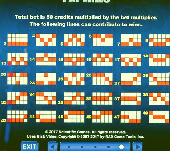 Blade 50 Lines slot