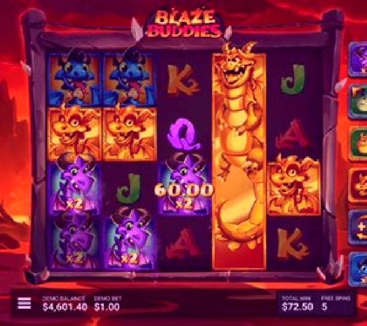 Blaze Buddies slot game