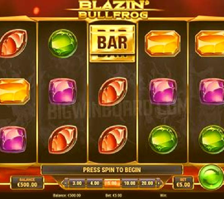 Blazin Bullfrog slot