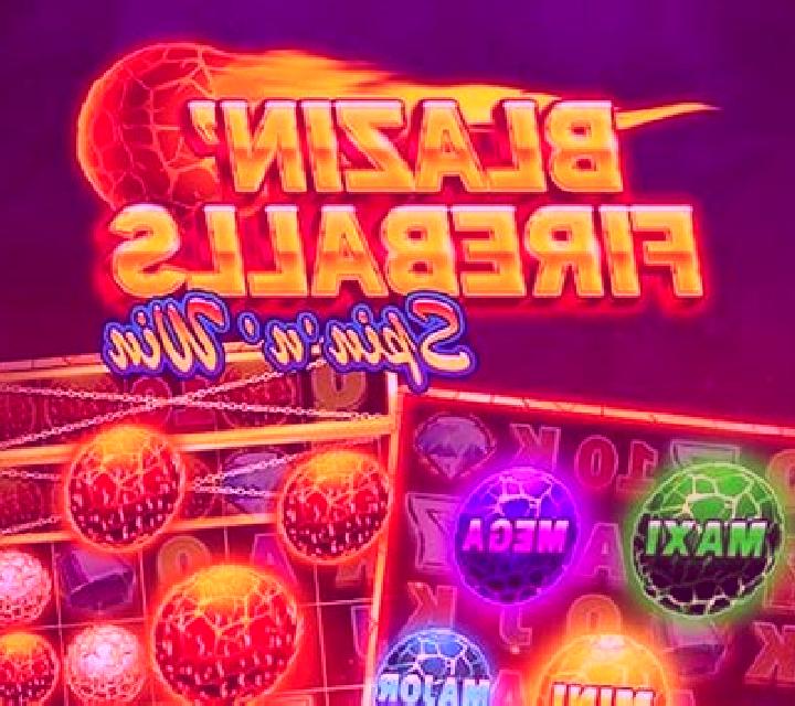 Blazin Fireballs Spin n Win slot game