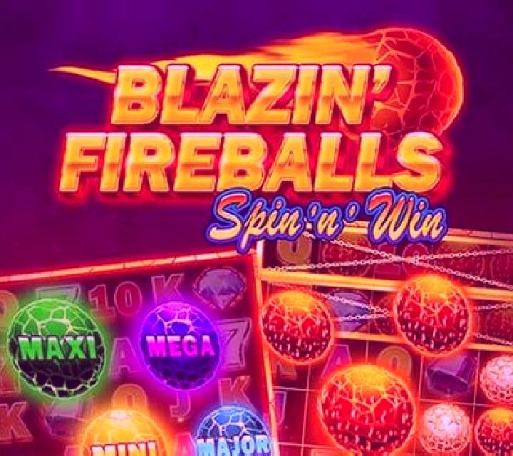 Blazin Fireballs Spin n Win slot