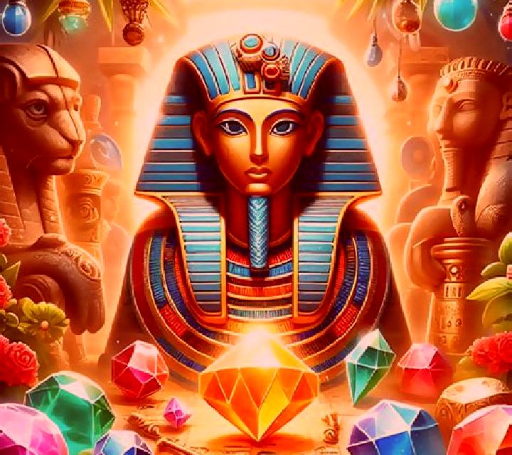 Blazin Fruit Pharaoh FlameLink slot game
