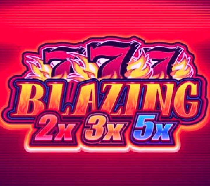 Blazing 777 2x 3x 5x Nudge slot machine