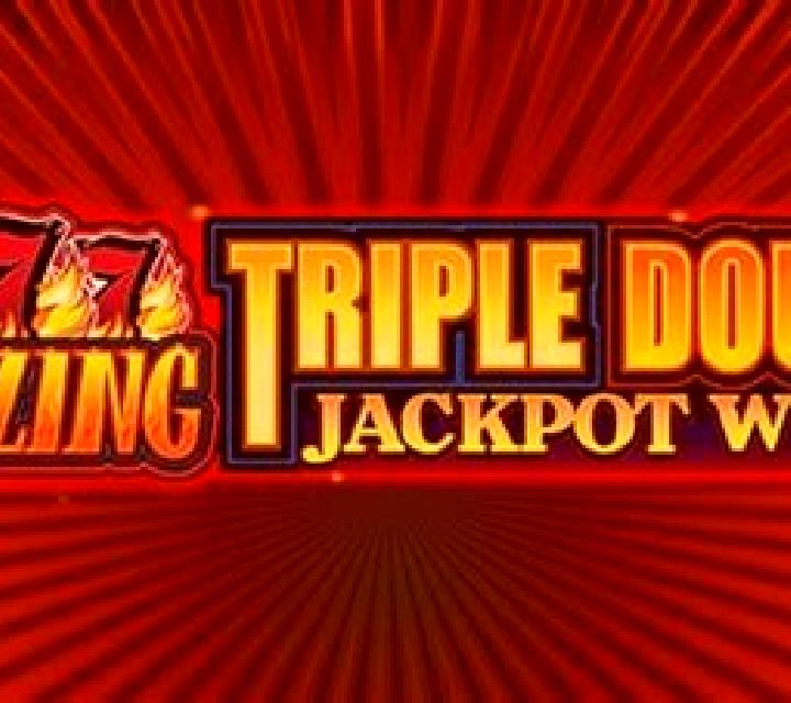 Blazing 777 Triple Double Jackpot Wild slot