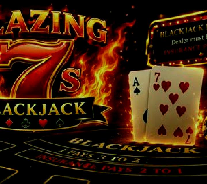 Blazing 7 s Blackjack slot game