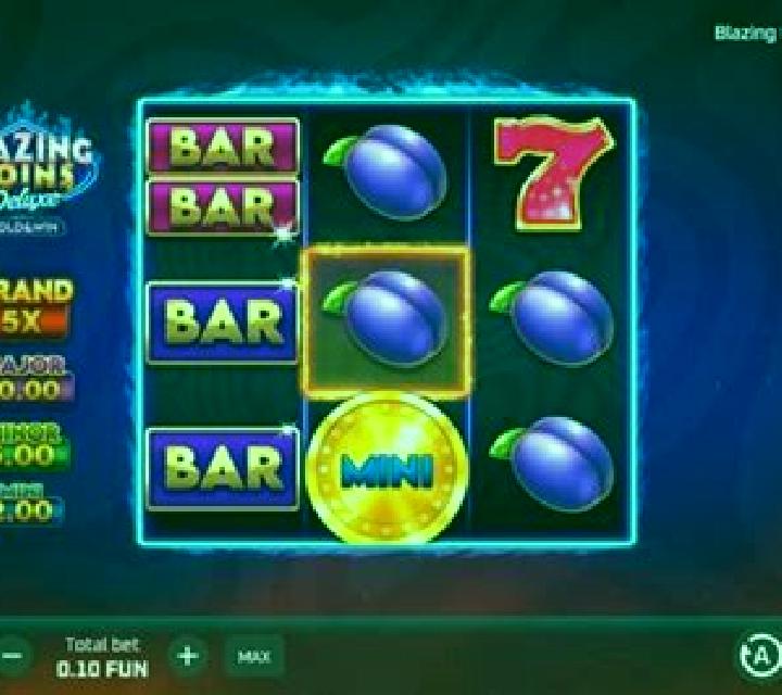 Blazing Coins Deluxe slot